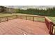 Spacious wooden deck perfect for outdoor entertaining and relaxation at 723 Whitt Town Rd Rd, Roxboro, NC 27574