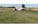 Exterior shot of storage shed in a grassy yard, perfect for outdoor storage at 736 Core Rd Rd, Dunn, NC 28334