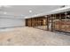 Unfinished basement area with exposed framing, ideal for future renovation projects at 100 Dunedin Ct, Cary, NC 27511