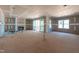 Spacious, unfinished living area with large windows, ready to be transformed into a cozy living space at 110 Purslane Dr, Franklinton, NC 27525