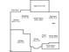 The first-floor plan details a spacious kitchen, Gathering room, and garage at 113 Kings Castle Dr, Apex, NC 27502