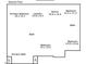 Second floorplan featuring primary bedroom with bath, laundry and bonus room at 113 Kings Castle Dr, Apex, NC 27502