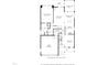 Detailed floor plan showing the layout of the first floor of the home at 1428 Heritage Links Dr, Wake Forest, NC 27587
