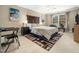 Comfortable bedroom featuring a large bed, dark wood furnishings, and soft lighting at 1428 Heritage Links Dr, Wake Forest, NC 27587