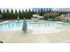 Water park-style pool featuring a slide and interactive water features, perfect for Gathering fun and recreation at 1914 Tweed Ln, Burlington, NC 27215