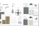 Selection image showing the kitchen and bathroom materials, including fixtures and finishes at 1919 Plott Balsam Dr, Wendell, NC 27591
