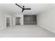 This bonus room features built-in cabinets and a ceiling fan, and carpet at 2829 Theresa Eileen Way, Raleigh, NC 27603