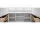 Spacious walk in pantry, complete with custom built in shelving and drawers at 2829 Theresa Eileen Way, Raleigh, NC 27603