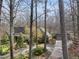 Beautiful home featuring mature trees and landscaping providing a serene, private setting at 3001 Hunters Bluff Dr, Raleigh, NC 27606