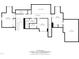Second-floor plan showing bedroom and bathroom locations, offering an overview of the layout and attic space at 3001 Hunters Bluff Dr, Raleigh, NC 27606