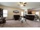 Open-concept living room perfect for entertaining and relaxing at 303 Fortress Dr, Morrisville, NC 27560