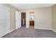 Cozy bedroom with access to an en-suite bathroom, providing comfort and privacy at 317 Michigan Ave, Cary, NC 27519