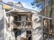Condo balconies showcasing outdoor seating and stylish railing details at 4631 Timbermill Ct # 301, Raleigh, NC 27612