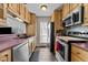Well-equipped kitchen featuring stainless steel appliances at 4631 Timbermill Ct # 301, Raleigh, NC 27612