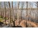 A beautiful backyard deck overlooking the trees with a lake view at 4808 Clubview Ct, Fuquay Varina, NC 27526