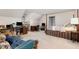 Multi-purpose bedroom with study area, workstation, bed and lots of natural light through windows at 4808 Clubview Ct, Fuquay Varina, NC 27526