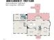 First-floor layout featuring a spacious kitchen, Gathering room, and deck at 4808 Clubview Ct, Fuquay Varina, NC 27526