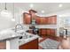 Well-equipped kitchen features granite countertops, stainless steel appliances, and plenty of cabinet space at 4963 Highcroft Dr, Cary, NC 27519
