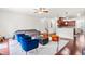 Bright living space showcasing a comfortable sofa, stylish chairs, and an open floor plan at 4963 Highcroft Dr, Cary, NC 27519