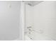 Clean bathroom featuring a white shower and tub combination, ready for relaxation at 514 Peele St # A, Burlington, NC 27215