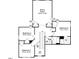 Second floor plan featuring a bonus room, three bedrooms, and two bathrooms at 789 Old Station Pointe, Angier, NC 27501