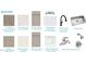 A selections sheet showing the various color and material options for the home at 789 Old Station Pointe, Angier, NC 27501