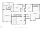 Second floor layout boasting a primary bedroom with en-suite bath, additional bedrooms, and a cozy Gathering room at 102 Stagville Ct, Cary, NC 27519