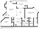 Detailed floorplan layout includes dimensions for the living room, bedrooms, kitchen, and bathrooms at 1051 Wirewood Dr # 202, Raleigh, NC 27605