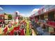 Vibrant exterior view of a stadium and fan gathering with modern architectural designs at 1104 Garnet Ridge Way, Raleigh, NC 27607