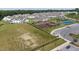 Overview of community sports fields, including soccer, baseball, and open play areas at 1131 Pate Farm Ln, Durham, NC 27703
