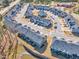 Aerial view of the community, highlighting the well-planned street layout and landscaping at 1160 Craigmeade Dr, Morrisville, NC 27560
