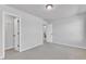 Inviting bedroom with closet and doorway views, creating a comfortable and adaptable space at 1160 Craigmeade Dr, Morrisville, NC 27560