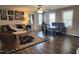 Comfortable living room with plush seating, and stylish decor at 1209 Mill Valley Rd, Fuquay Varina, NC 27526