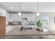 Modern kitchen featuring granite countertops, stainless steel appliances, and ample cabinet space at 199 Pretty Run Branch Lane, Wendell, NC 27591