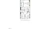 Floor plan rendering of a third floor with primary suite, bath, laundry, and two bedrooms at 2007 Trident Maple Ln, Chapel Hill, NC 27517