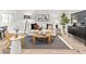 Tastefully decorated living room with neutral tones, stylish furnishings, and a cozy atmosphere at 2836 Egert Dr, Haw River, NC 27258
