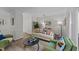 Inviting living room with comfortable seating, wood flooring, and natural light at 3111 Coachmans Way, Durham, NC 27705