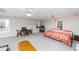Expansive bedroom features great natural light, neutral carpet and ensuite bath at 4324 Old Lewis Farm Rd, Raleigh, NC 27604
