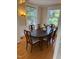 Elegant dining room featuring hardwood floors and ample natural light at 501 North St, Chapel Hill, NC 27514