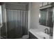 Bathroom featuring a vanity and toilet, providing functionality at 6600 Coach Light Cir, Raleigh, NC 27613