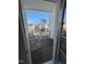 Balcony features seating and an exterior view of the neighborhood at 829 S Franklin St, Wake Forest, NC 27587