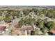 An elevated view of the property and its surroundings, lush trees and quiet streets at 914 S Crescent Dr, Smithfield, NC 27577