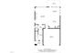 First floor plan showing layout of the house with living room, kitchen, garage and other rooms at 105 Concordia Woods Dr, Morrisville, NC 27560