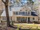 Charming two-story home with blue shutters and a welcoming front porch at 11619 John Allen Road Rd, Raleigh, NC 27614