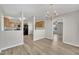 Open floor plan featuring a dining room and kitchen, ideal for modern living and entertaining at 147 Tralee Dr, Smithfield, NC 27577