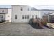 Spacious backyard with wooden deck and fence, ideal for outdoor entertaining at 1628 Highpoint St, Wake Forest, NC 27587