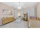 Cozy Bedroom with soft lighting, light pink walls, and ample storage at 1628 Highpoint St, Wake Forest, NC 27587