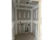 Unfinished laundry room featuring connections for a washer and dryer at 200 Dove Rd, Cameron, NC 28326