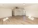 Bonus Room with recessed lights, modern ceiling fan, light walls, and vinyl flooring at 244 Victor Ct, Garner, NC 27529