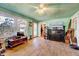 Inviting living room with hardwood floors, natural light, and vintage accents for a cozy, classic appeal at 290 Collie Rd, Castalia, NC 27816